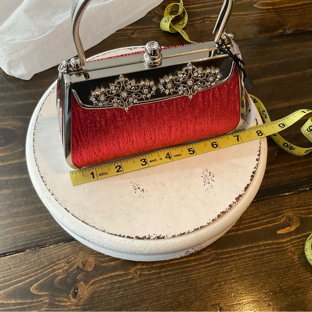 Red Evening Bag - Picture 8 of 13